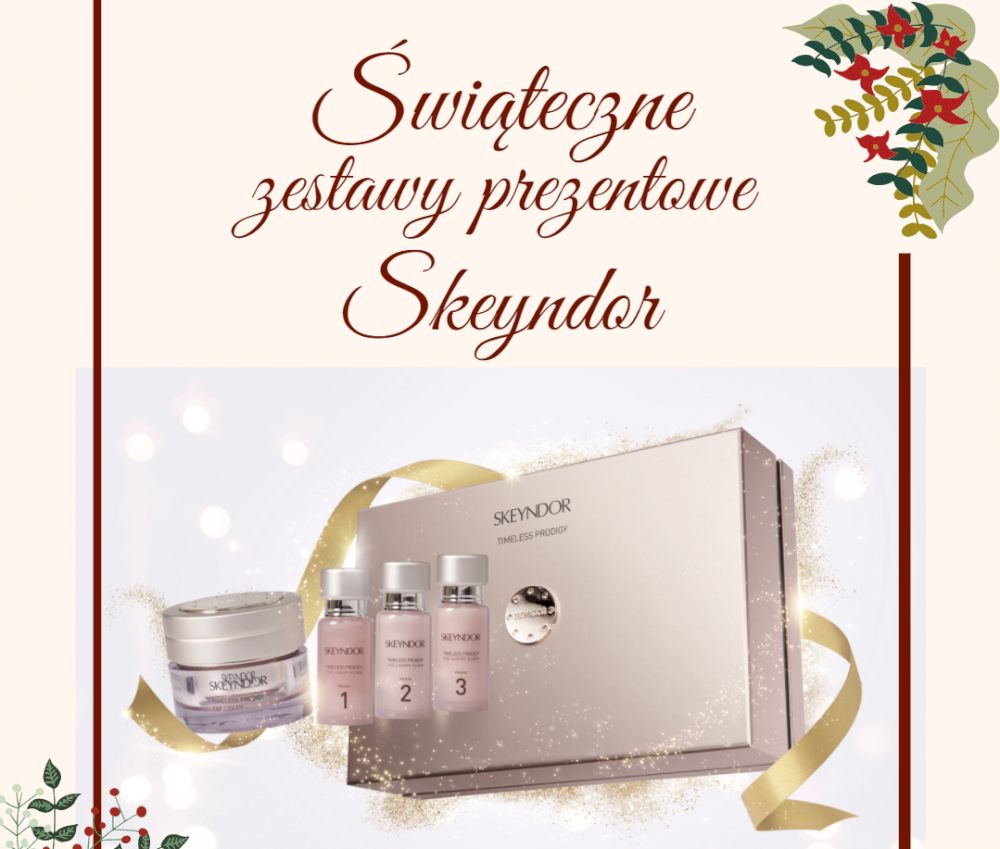 Podaruj swoim bliskim wyjątkowy i elegancki Zestaw Prezentowy od marki Skeyndor!